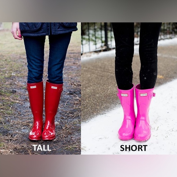 Hunter Original Short Gloss Boots - Picture 7 of 15